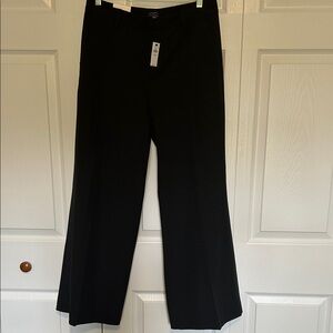 Banana Republic Black Wide-Leg Pants